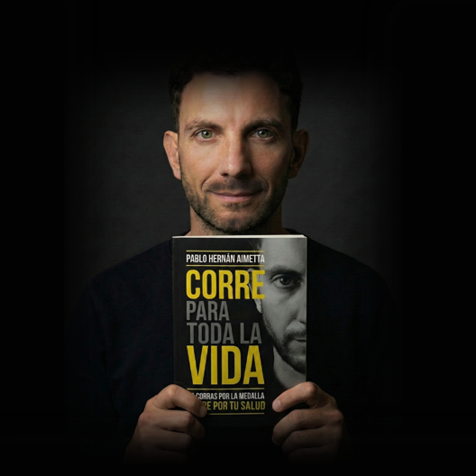 Pablo Aimetta entrenando corredores
